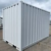 12ft Small Cubic Shipping Container with Roll-Up Door 11 12ft Container with RollupDoor Grey 2