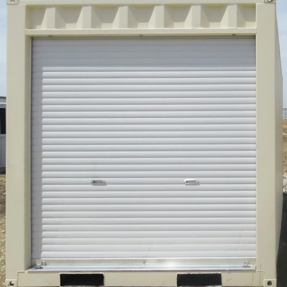 12ft Small Cubic Shipping Container with Roll-Up Door 10 12ft Shipping Container Rollup Door 2