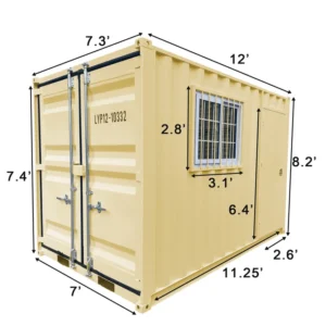 12ft Small Cubic Shipping Container