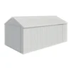 12'x20' Heavy-Duty Metal Garage Shed