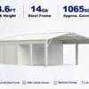 23'x46' Large Metal Garage Shed for Sale