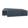 25 x33 Double Garage Metal Shed with Side Door 5