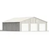 35' x 40' Three Car Garage Shed with Side Entry Door & Windows 6 35 x 40 three car garage shed with side entry door windows 2