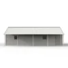 39 x 39 vertical steel carport with lean to 3