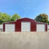 42ftx30ft heavy duty metal garage shed red 2