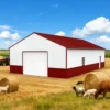 51x31ft metal garage barn shed with electric roller door KJ 1