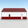 51x31ft metal garage barn shed with electric roller door KJ 7