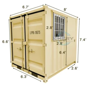 8ft shipping containers