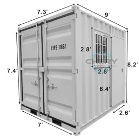 9ft shipping containers