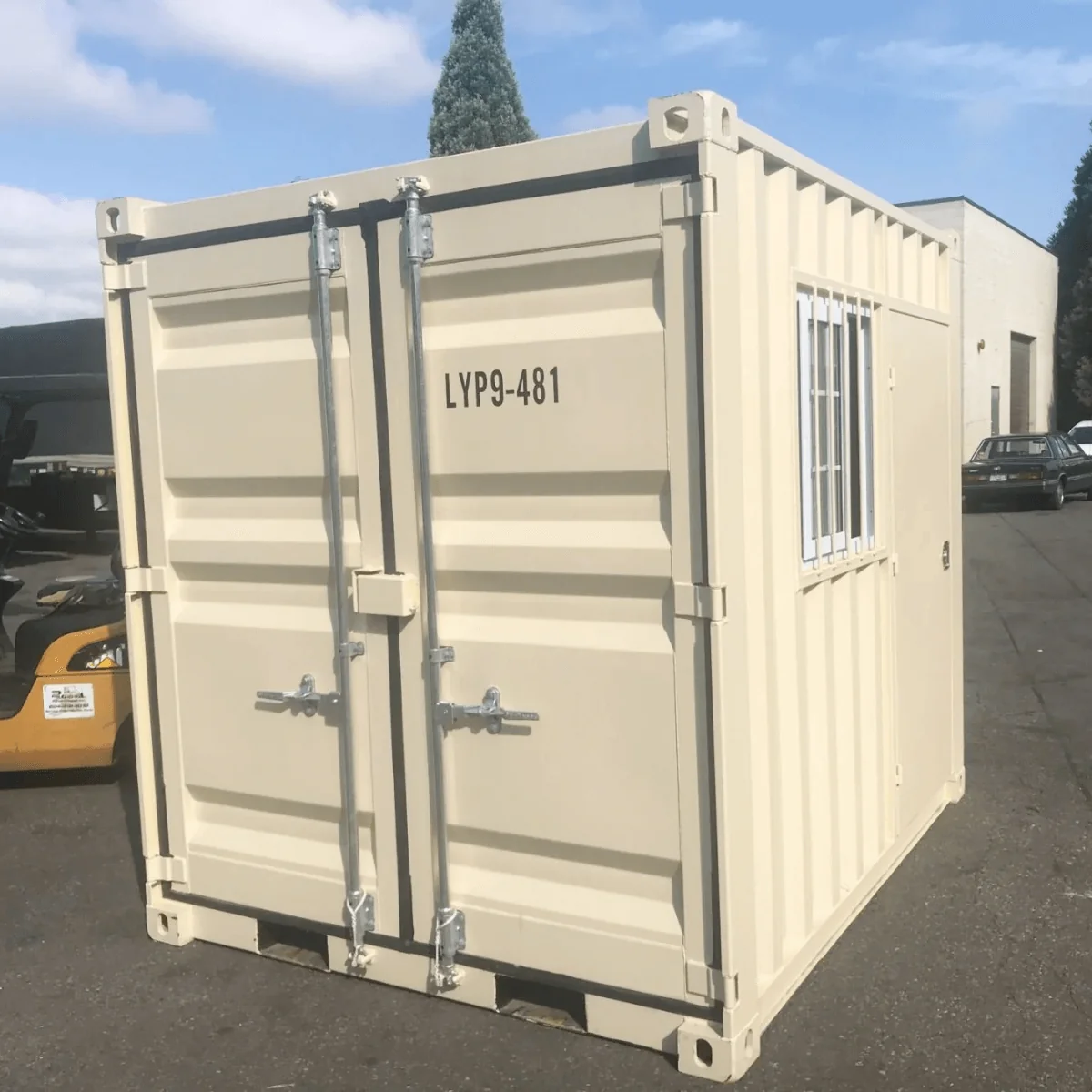 9ft Small Cubic Shipping Container 9 9ft Small Cubic Container 6 1