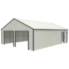 25' x 33' Double Garage Metal Shed for Sale