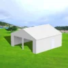 K452545ftx25ftMetalGarage white 2
