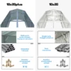 LongYard Metal Shed 10x20ft Plus 3