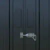 Metal Shed with Window Black 5 1