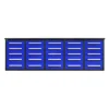 10 ft Heavy Duty Workbench with 25 Drawers 19 10 ft work bench with 25 drawers blue 1