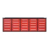 10 ft Heavy Duty Workbench with 25 Drawers 42 10 ft Heavy Duty Workbench with 25 Drawers