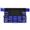 10 ft work bench with 40 drawers blue 6