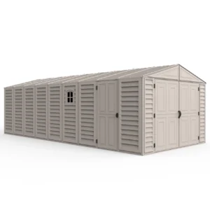 10.5×23 ft Vinyl Garage & Storage Shed for Sale