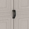 10.5x31 ft Vinyl Garage, Vinyl Storage Shed with Foundation, 2 Windows & Side Doors 20 10.5x23 ft Vinyl Garage Shed 15326 012 1