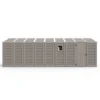 10.5x23 ft Vinyl Garage Shed 15326 04
