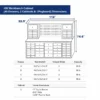 10FT 40D workbench dimension