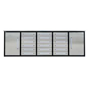 10ft Garage Storage Cabinet with 18 Drawers