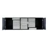 10ft storage cabinet with workbench 18 drawers 2 cabinets 5