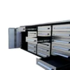 10ft storage cabinet with workbench 18 drawers 2 cabinets 6