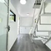17x7ft Tiny House with Lift Loft 13