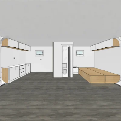 Outdoor Living & Working Tiny House 20ft