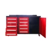 5.5ft Heavy Duty Mobile Workbench with Cabinet 10 Drawers 2