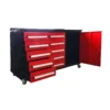 5.5ft Heavy Duty Mobile Workbench with Cabinet 10 Drawers 4