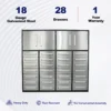 7ft 28 drawers Silver Workbench 3