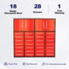 7ft 28drawers red workbench 2
