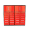 7ft Workbench Cabinet with 28 Drawers & 4 Cabinets