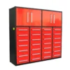 7ft 28drawers red workbench 7