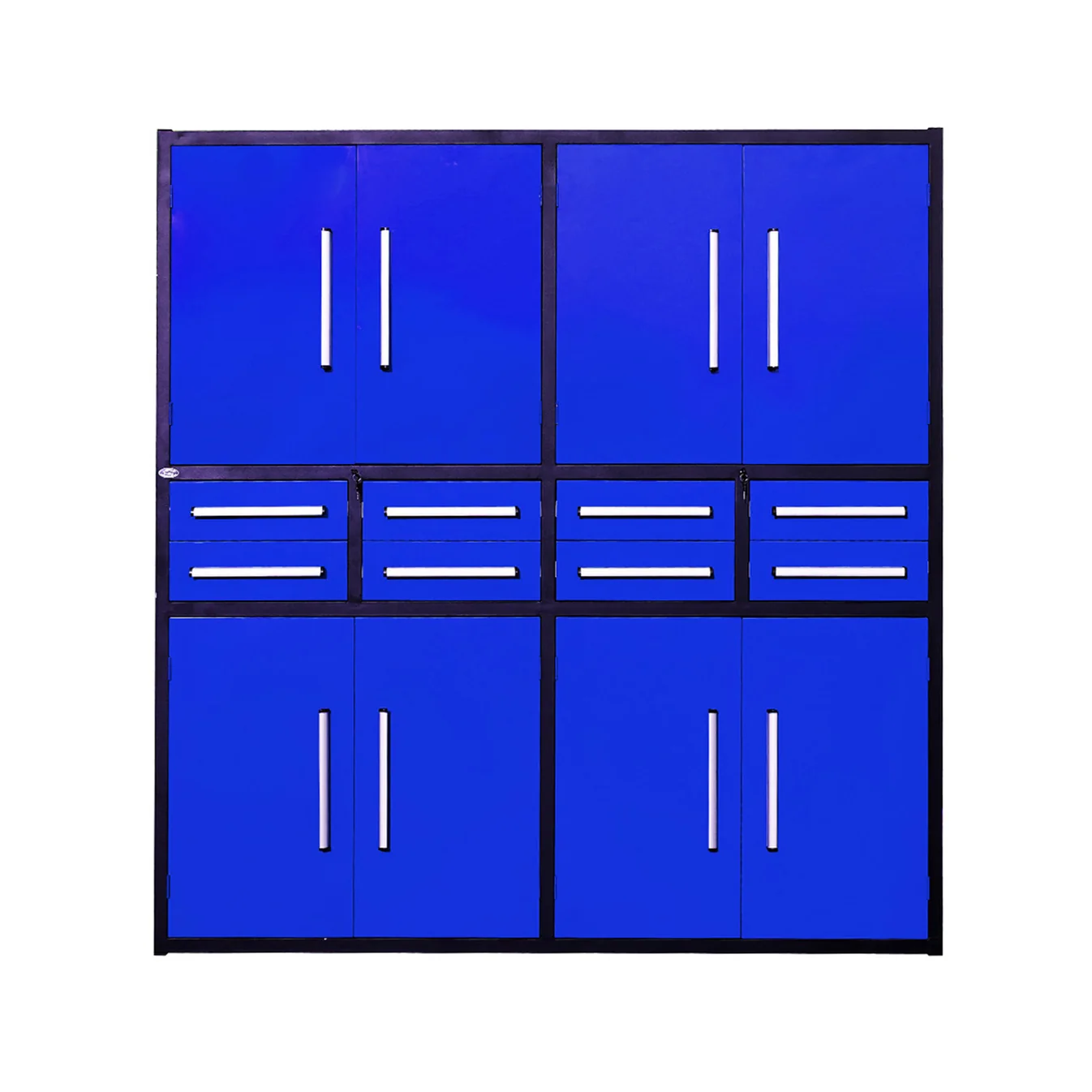 7ft Garage Storage Cabinet (8 Drawers & 4 Cabinets) 1 7ft Garage Storage Cabinet with 8 Drawers