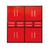 7ft Garage Storage Cabinet (8 Drawers & 4 Cabinets) 13 7ft Garage Storage Cabinet 8 Drawers 8 Cabinets red 1