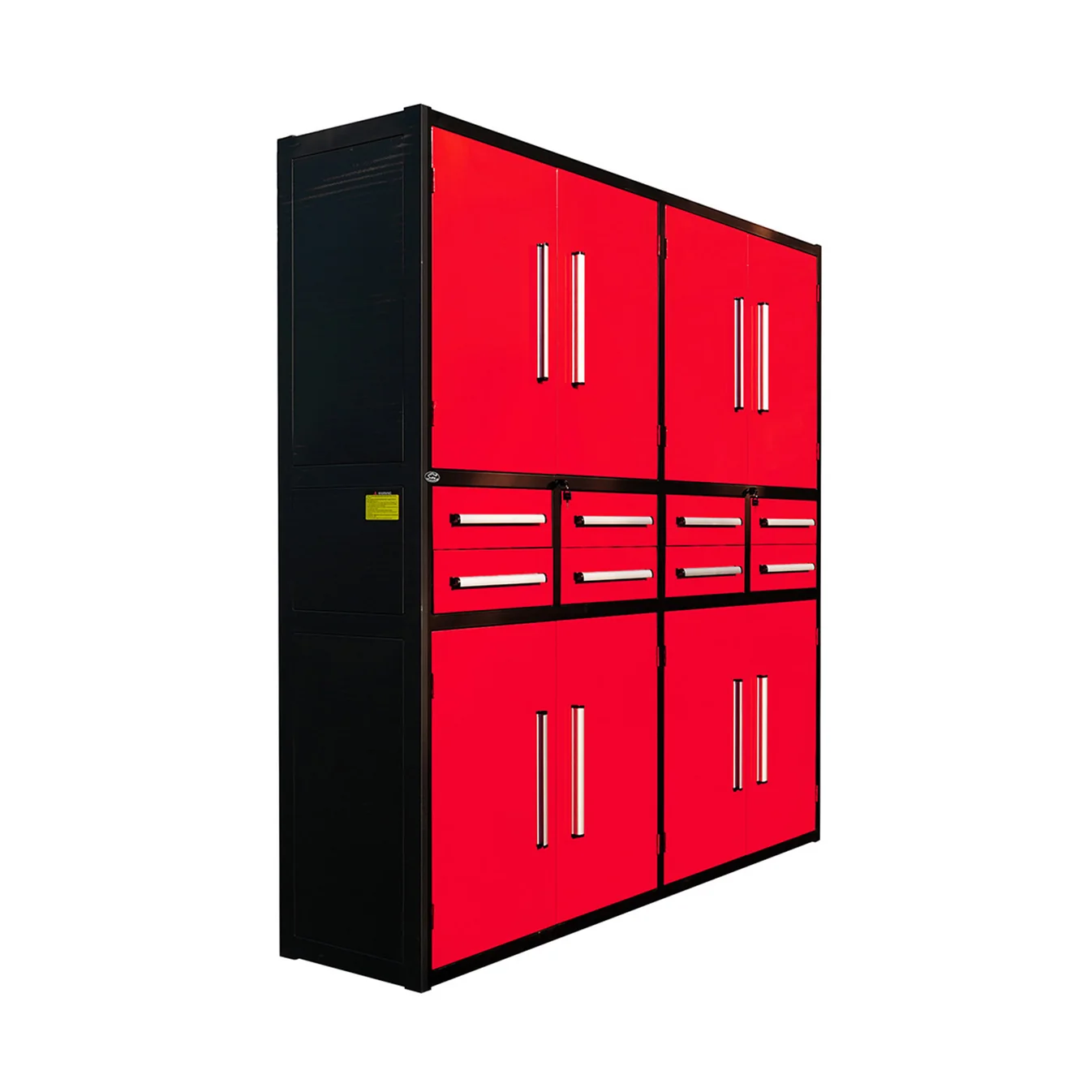 7ft Garage Storage Cabinet (8 Drawers & 4 Cabinets) 8 7ft Garage Storage Cabinet 8 Drawers 8 Cabinets red 3