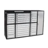 7ft Garage Storage Cabinet (35 Drawers & 1 Cabinet) 23 7ft storage cabinet 35 drawers 1 cabinets Silver 1
