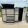 7ft Garage Storage Cabinet (35 Drawers & 1 Cabinet) 35 7ft storage cabinet 35 drawers 1 cabinets Silver 11