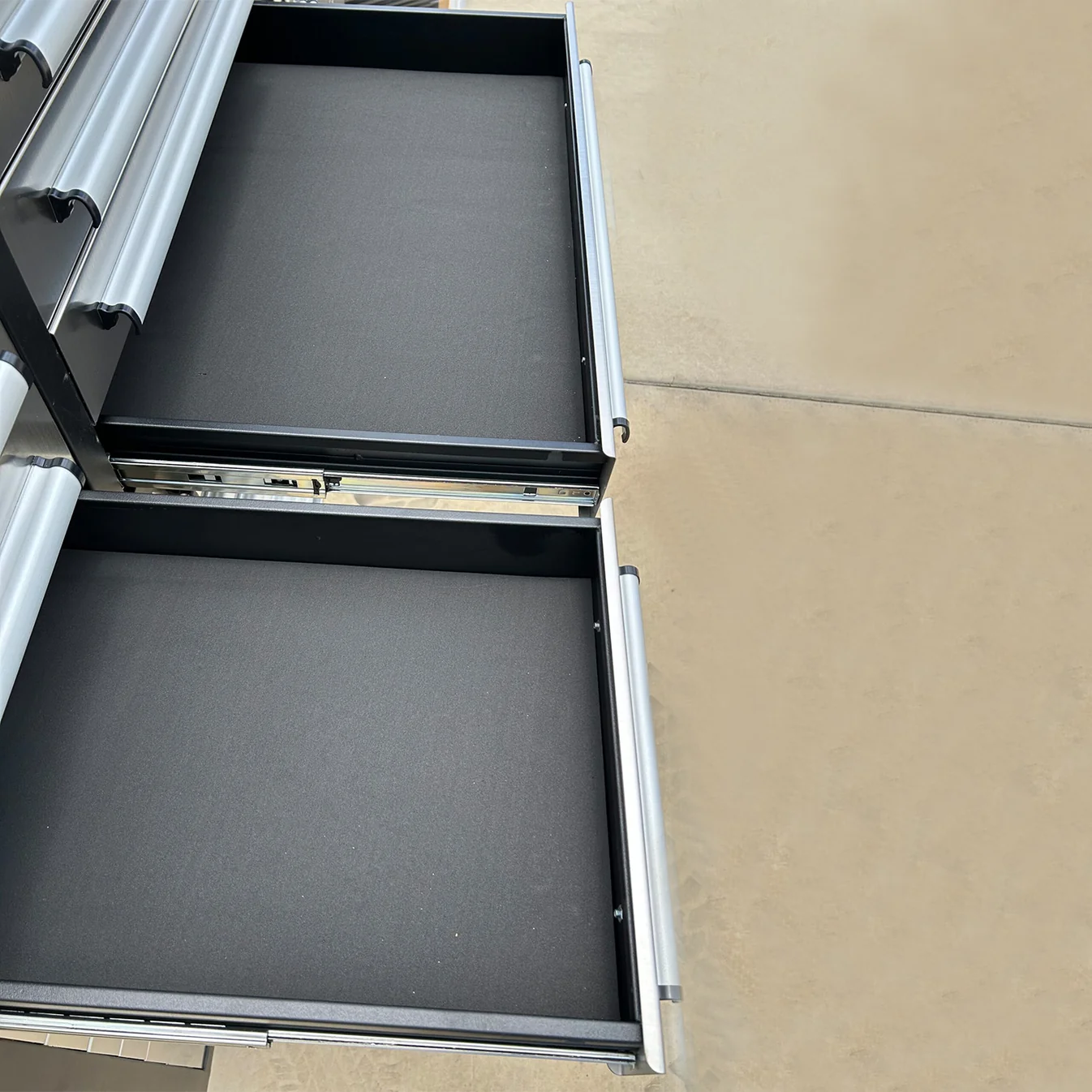 7ft Garage Storage Cabinet (35 Drawers & 1 Cabinet) 15 7ft storage cabinet 35 drawers 1 cabinets Silver 12