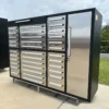 7ft Garage Storage Cabinet (35 Drawers & 1 Cabinet) 33 7ft storage cabinet 35 drawers 1 cabinets Silver 9