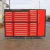 7ft Garage Storage Cabinet (35 Drawers & 1 Cabinet) 25 7ft storage cabinet 35 drawers 1 cabinets red 2