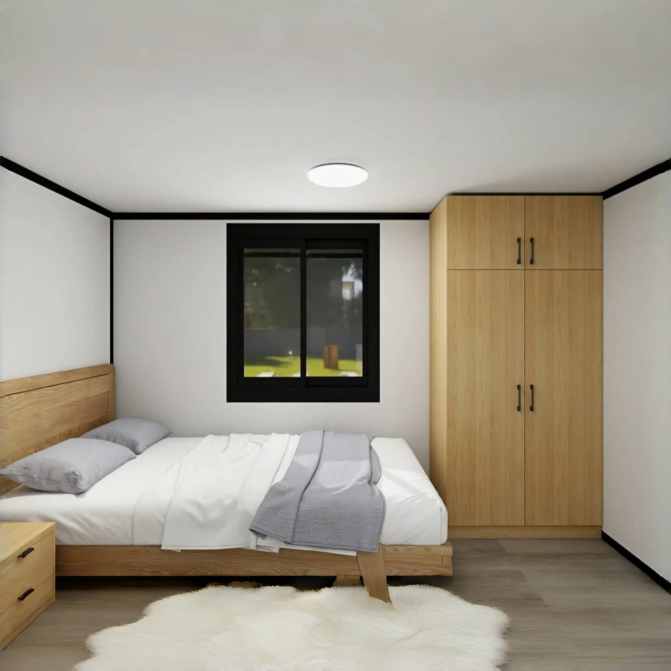 7ft x 20ft Expandable Mobile Studio Unit with 2 Bedroom 5 7ft x 20ft expandable mobile studio unit with 2 bedroom 2