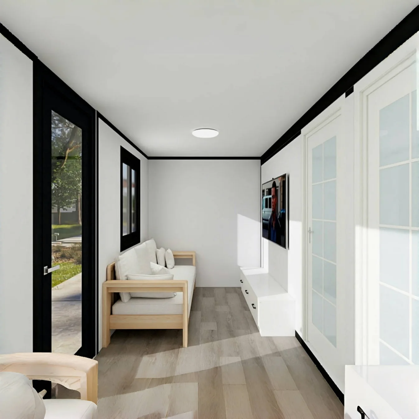 7ft x 20ft Mobile Studio with Extended Space 4 7ftx20ft mobile studio with extended space 3