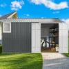 8x12 FT Metal Storage Shed new 02