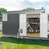 8x12 FT Metal Storage Shed new 07