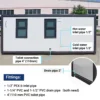 Modern Portable Office 7ft x 20ft with Bedroom 15 Pipe data 20ft Portable office C
