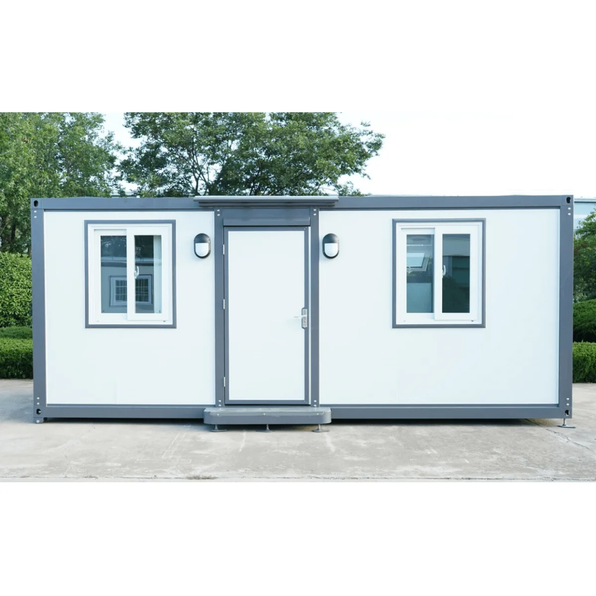 Modern Portable Office 7ft x 20ft with Bedroom 11 Portable Office 7 20ft C 3 1